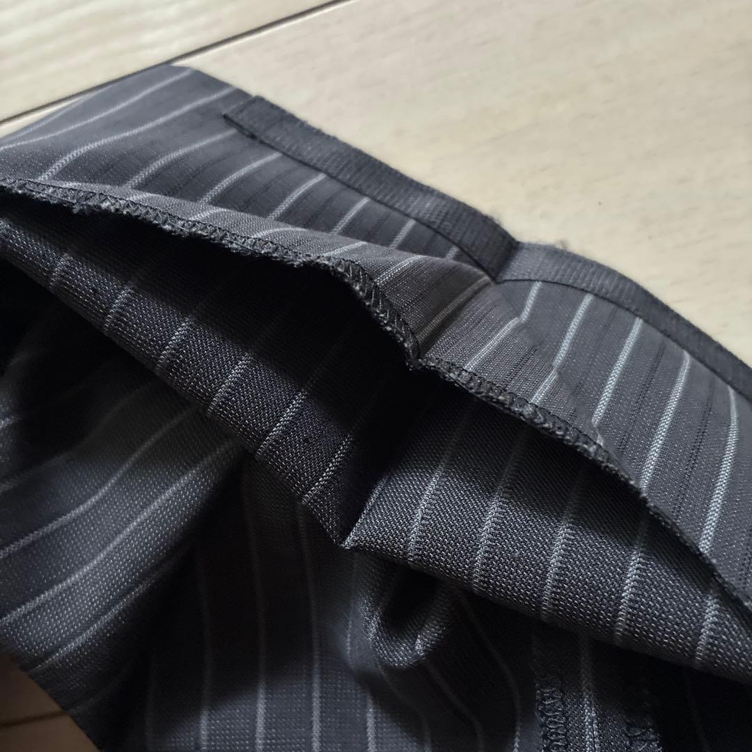 ARMANI ダークブラックストライプスーツ