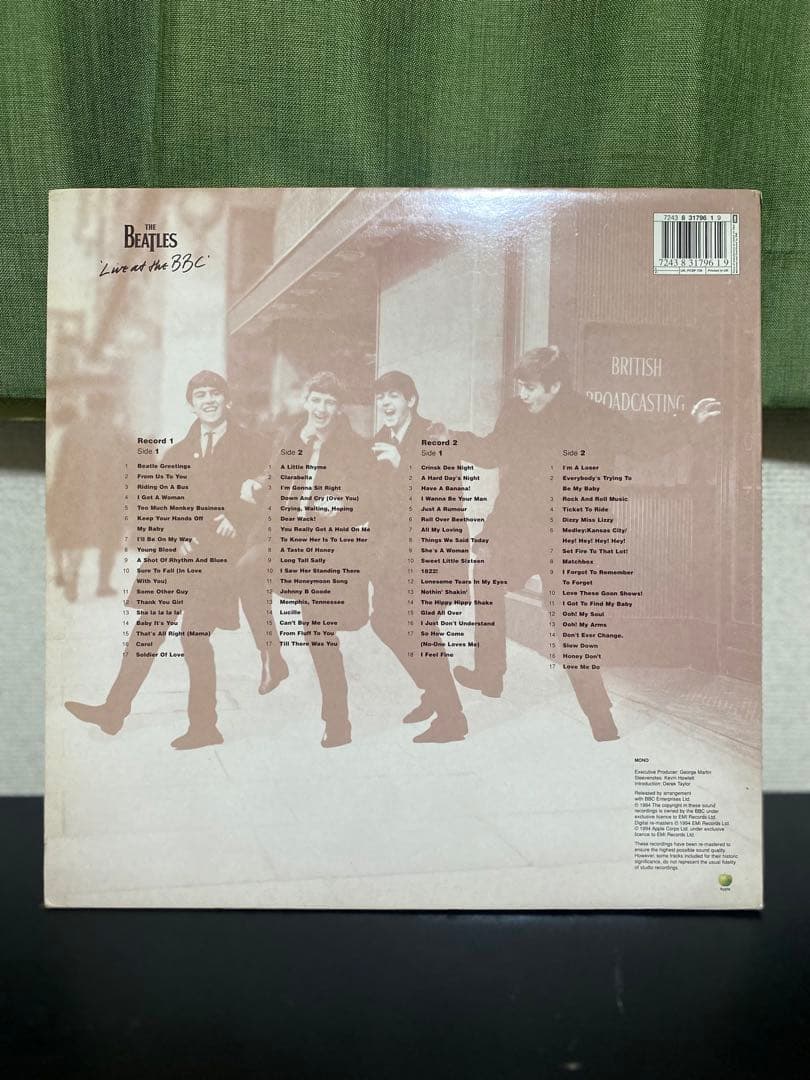 【初版ミスプリ】The Beatles / Live at the BBC