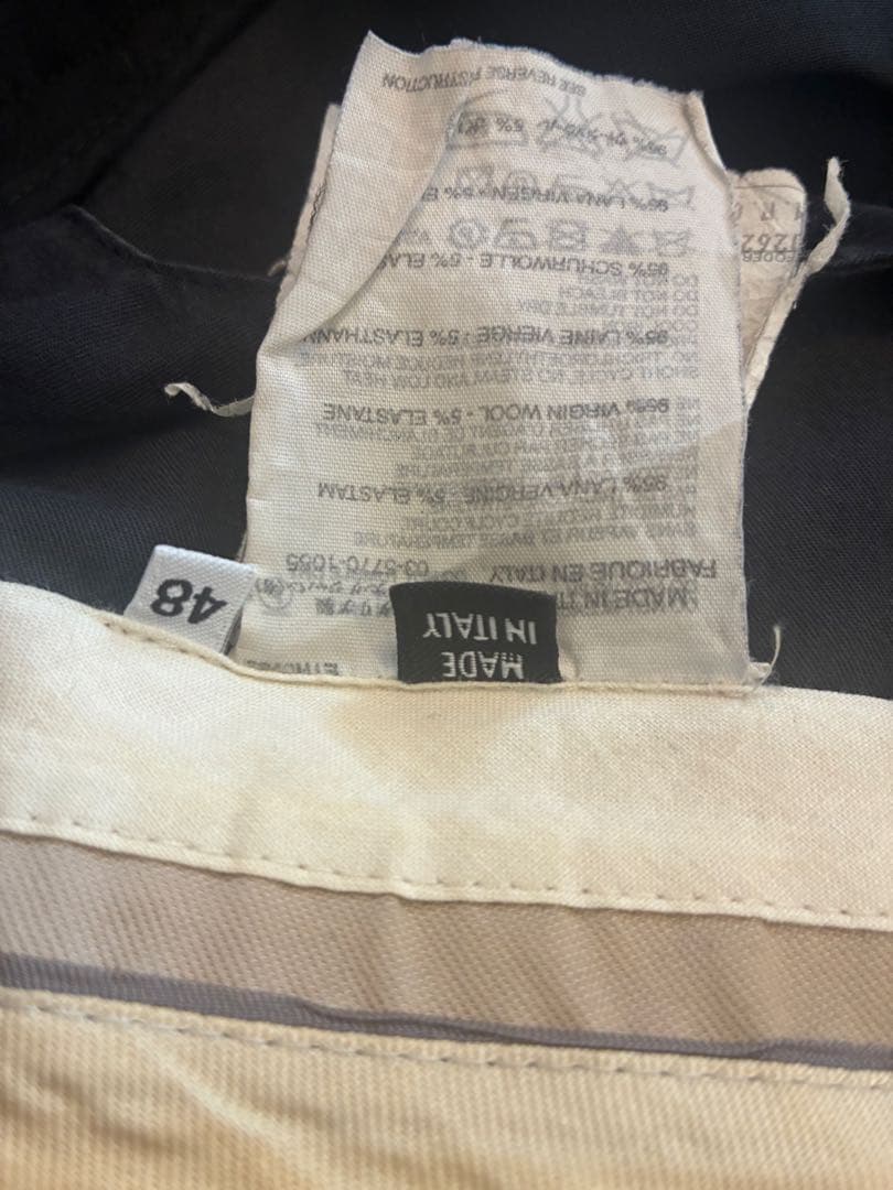 HELMUT LANG ブラック セットアップ　スーツ