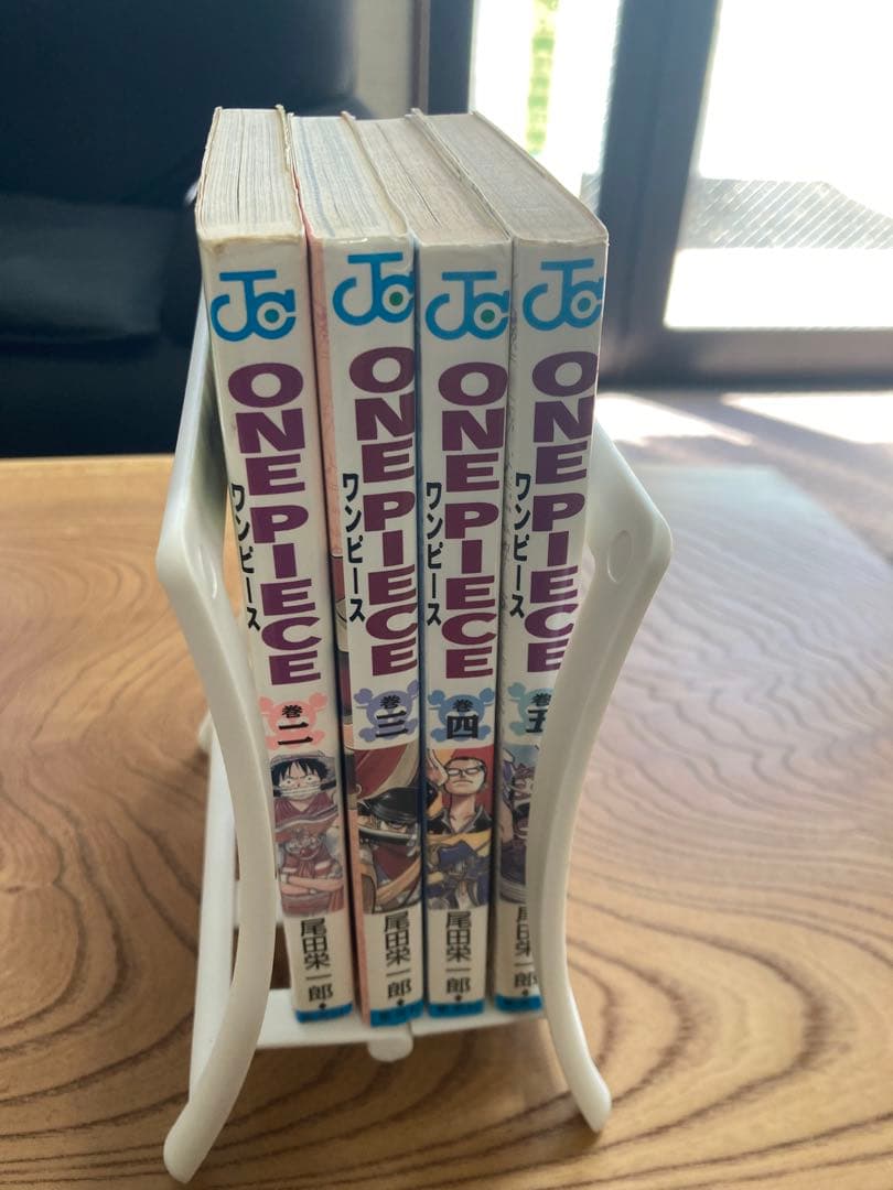 ワンピース　2〜5巻　初版4冊セット　コミックスニュース