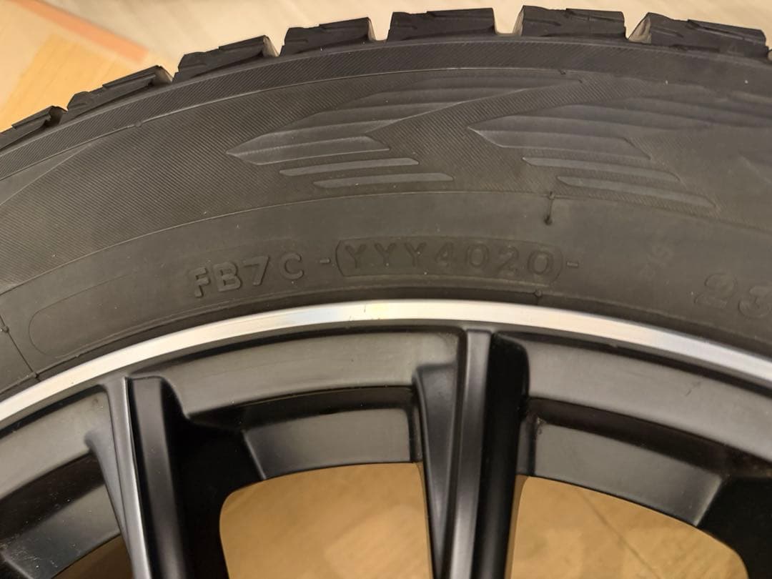 ①送料無料235/55R18×5H PCD112 EURO TECHスタッドレス