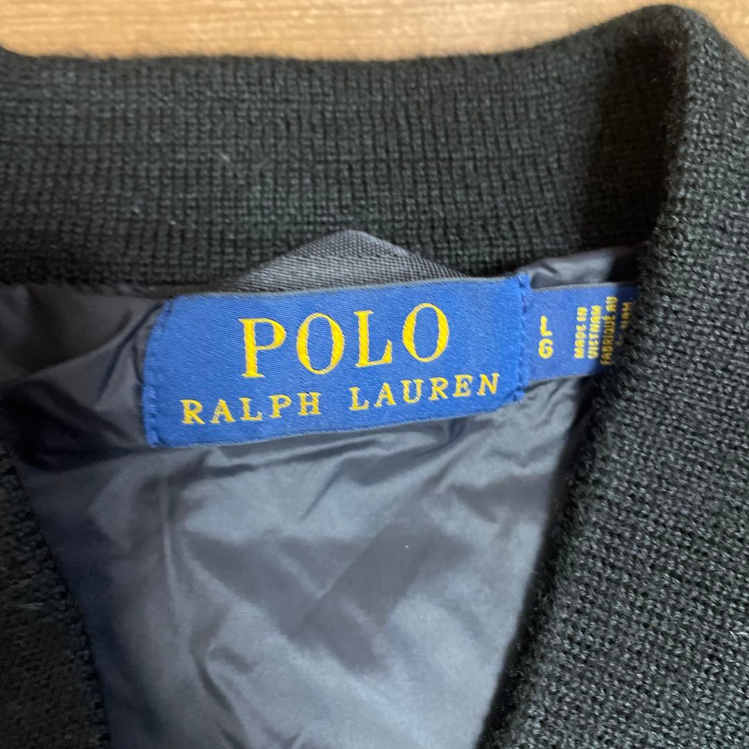 POLO RALPH LAUREN ブラック　ナイロンジャケット Lサイズ