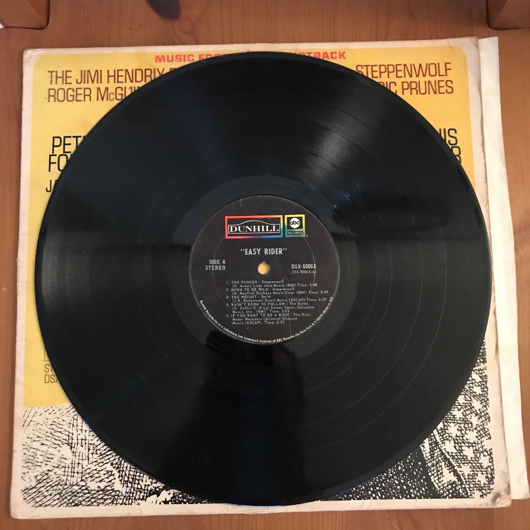【60's/希少】映画「Easy Rider」サウンドトラック盤LPレコード