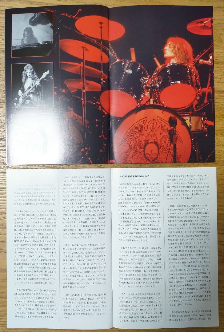クイーン レインボー74 限定DVD Tシャツ付