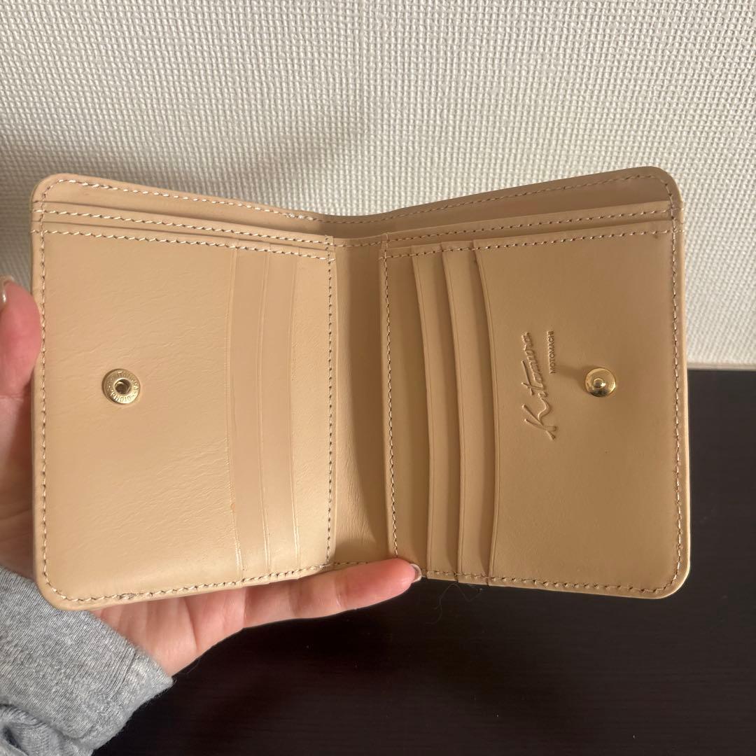 Kitamura 二つ折り財布　イエロー