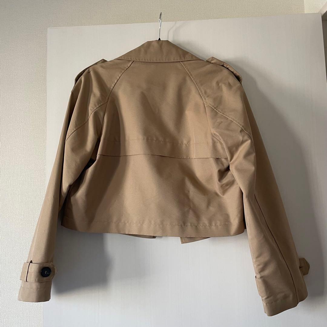 【新品タグ付き】ZARA ザラ　ショートトレンチコート　Sサイズ