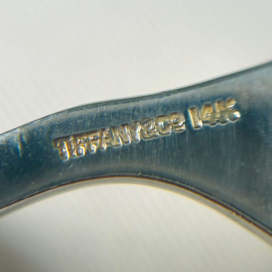 本物保証 Tiffany & Co. カフス 14K スターリングシルバー