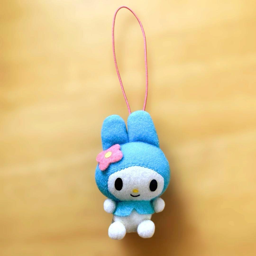 マイメロディ　マイメロ　水色ずきん　ぬいぐるみ　マスコット　希少　レア　2009