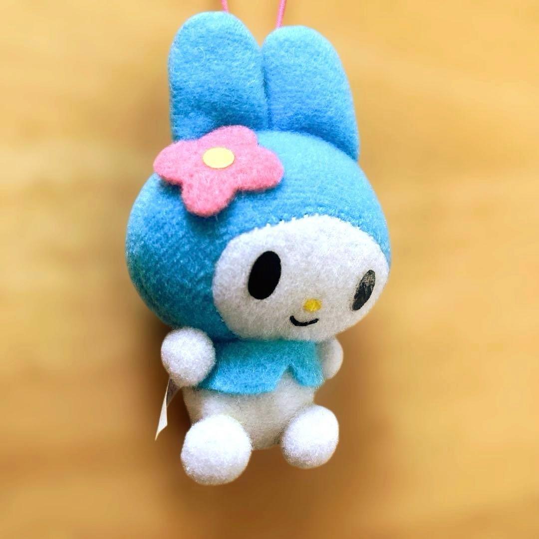 マイメロディ　マイメロ　水色ずきん　ぬいぐるみ　マスコット　希少　レア　2009