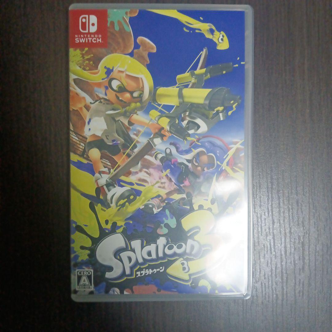 Nintendo Switch 【スプラトゥーン3未使用】人気カセットセット