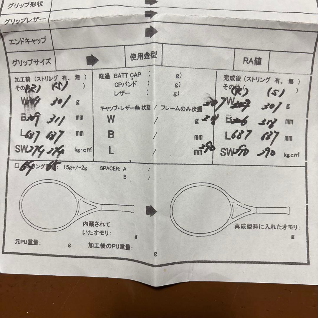 Wilson ULTRA PRO 16×19 マッチスペック2本