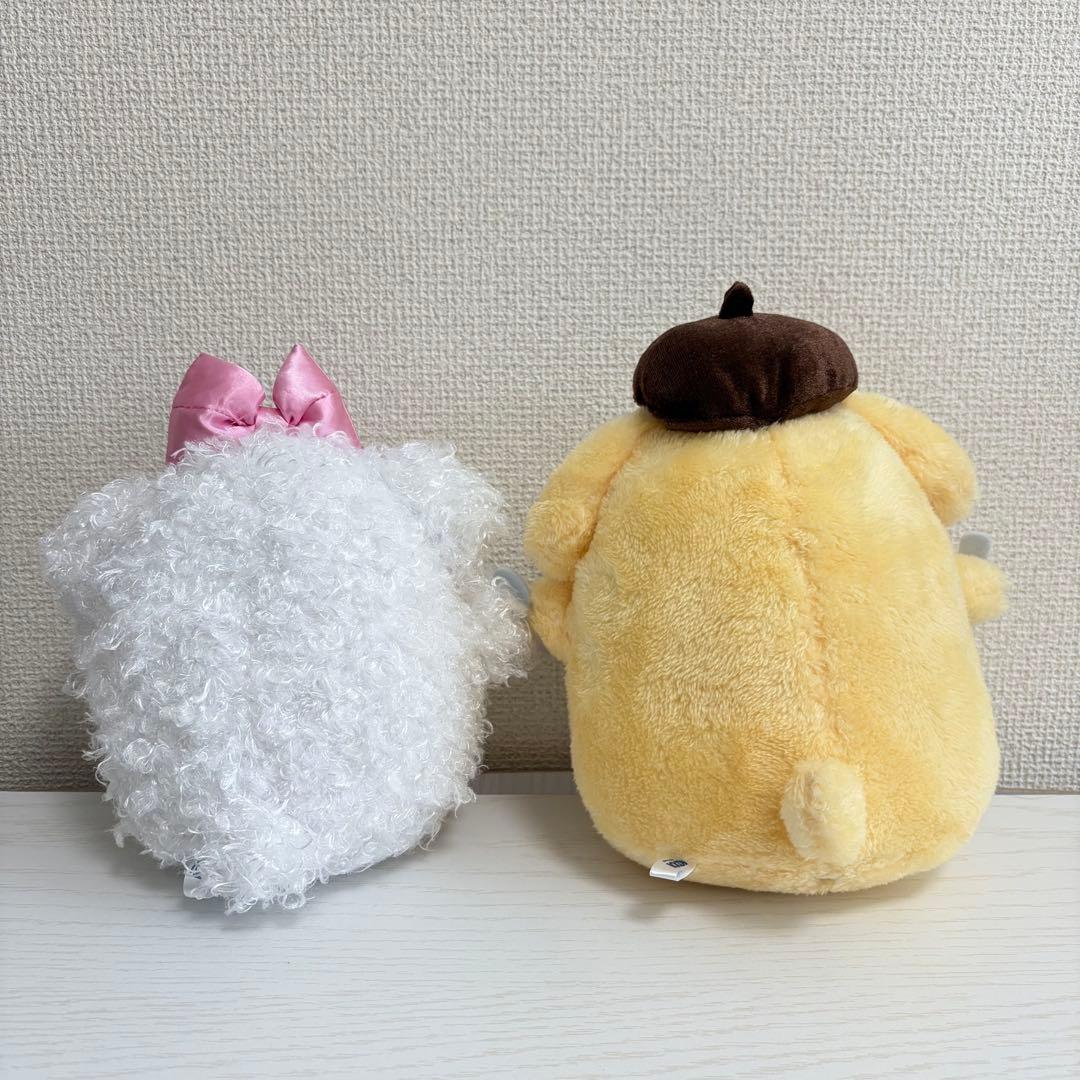 ポムポムプリン ぬいぐるみセット　KDDI 電報　プリン　マカロン