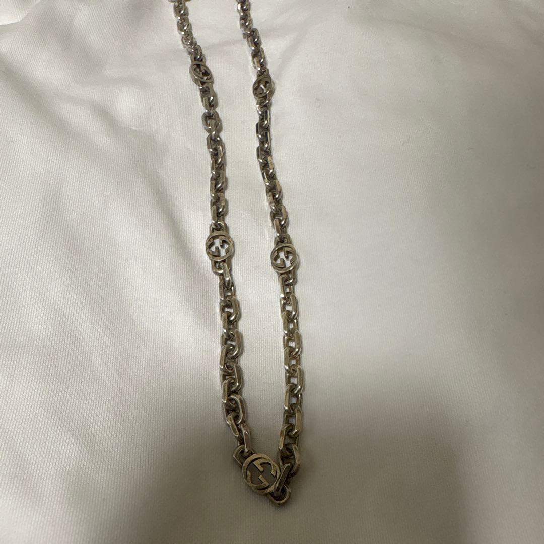 かぼす　GUCCI グッチ　インターロッキング　ネックレス