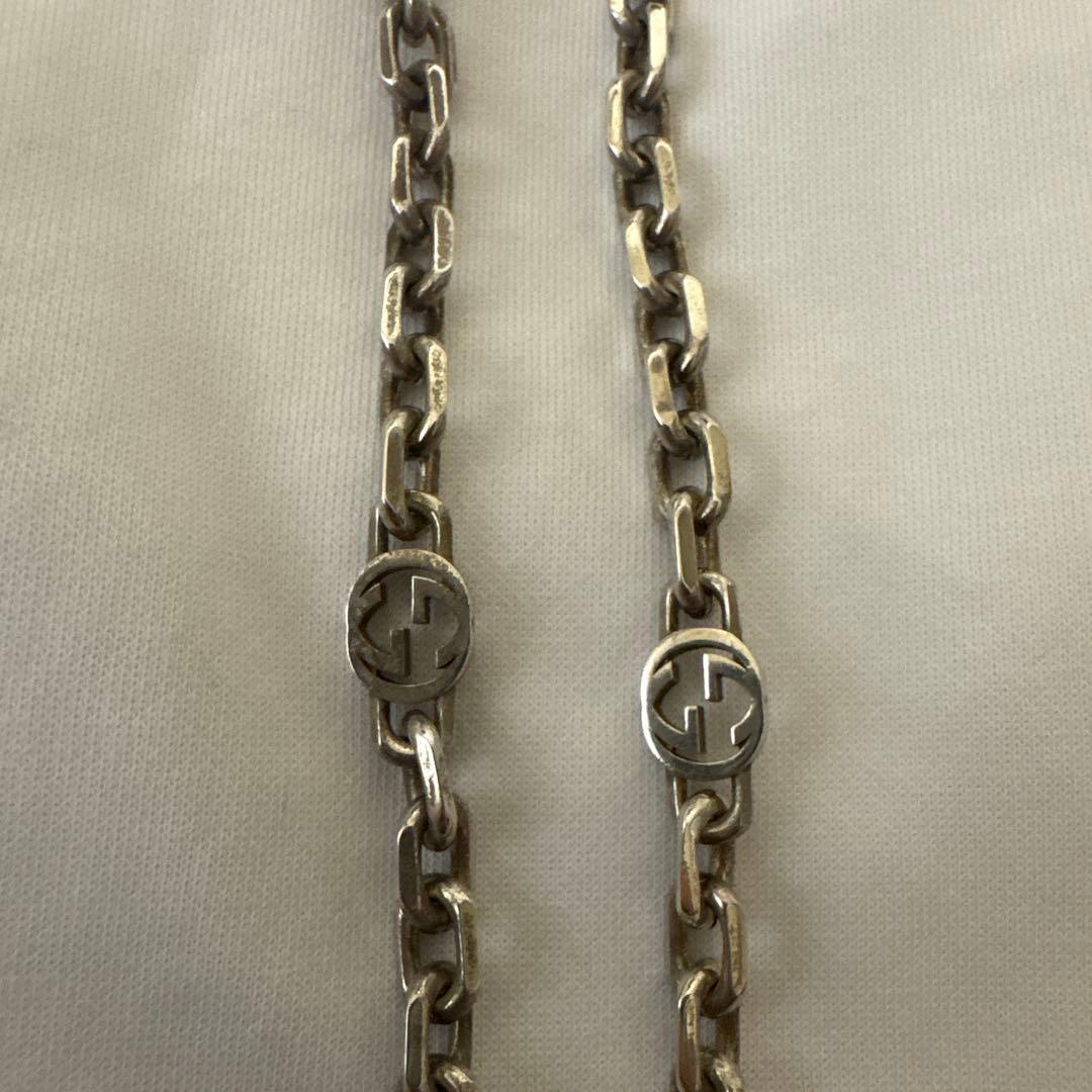 かぼす　GUCCI グッチ　インターロッキング　ネックレス