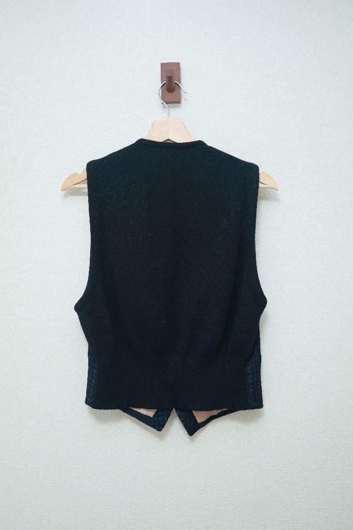 トップス 1960s FrenchVintage black vest