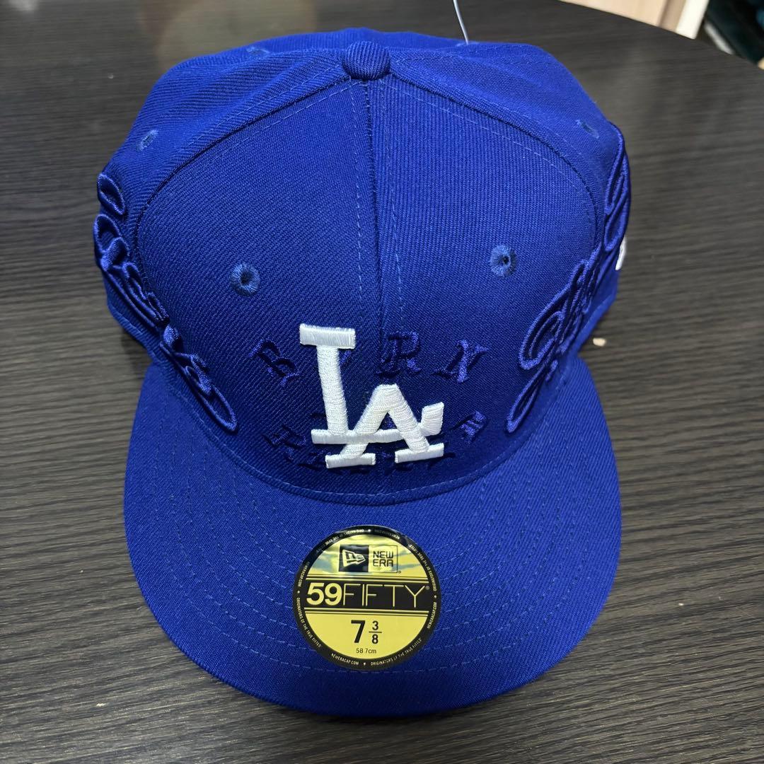 太*丸様 希少✨　NEWERA キャップ LA 59FIFTY ブルー　青　58