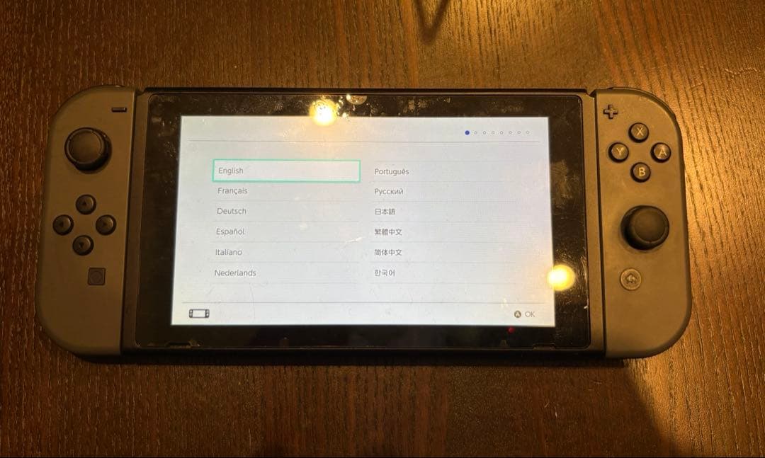 Nintendo Switch 本体 グレー 付属品付き、バッテリー強化版