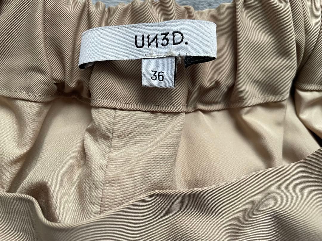 パンツ UN3D ASYMME LAYERED PT