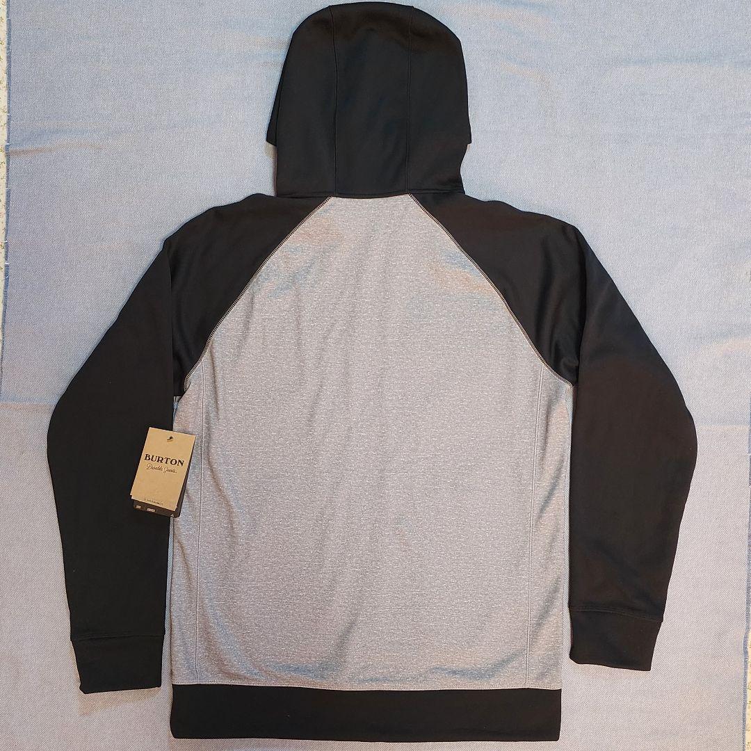 新品 BURTON バートン パーカー フーディー グレー スノーボード L