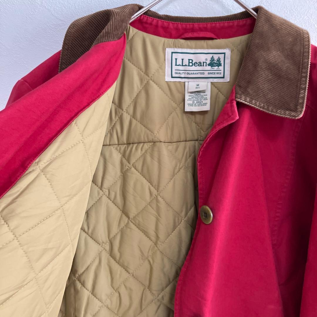 L.L.Bean エルエルビーン M ハンティングジャケット 赤 キルティング