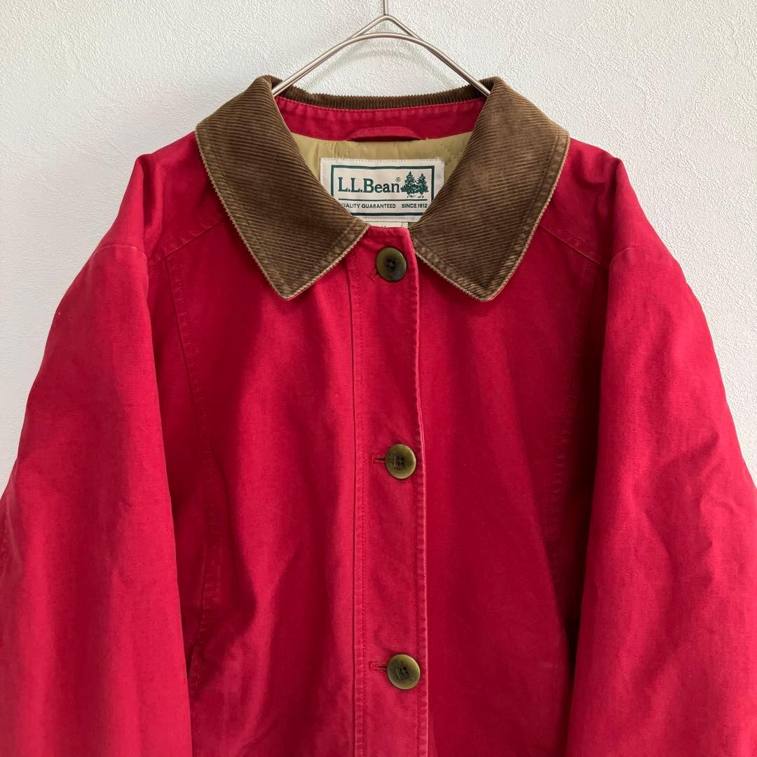 L.L.Bean エルエルビーン M ハンティングジャケット 赤 キルティング