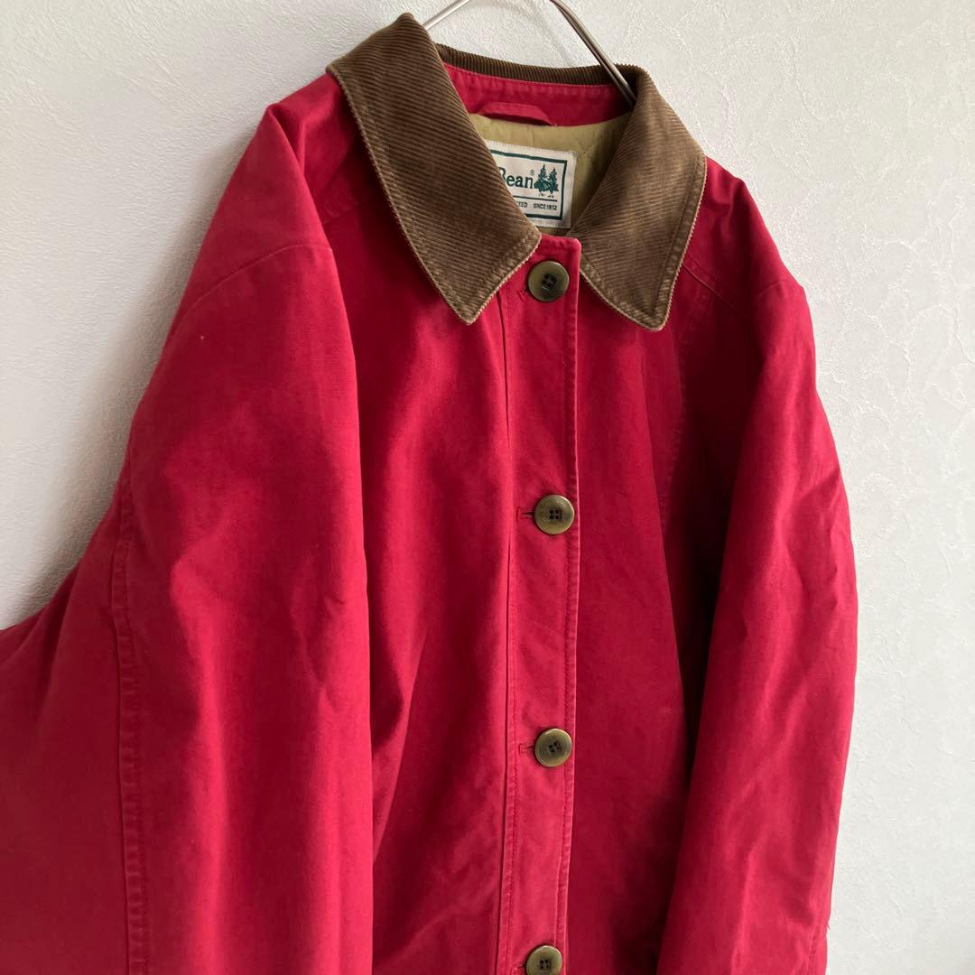 L.L.Bean エルエルビーン M ハンティングジャケット 赤 キルティング