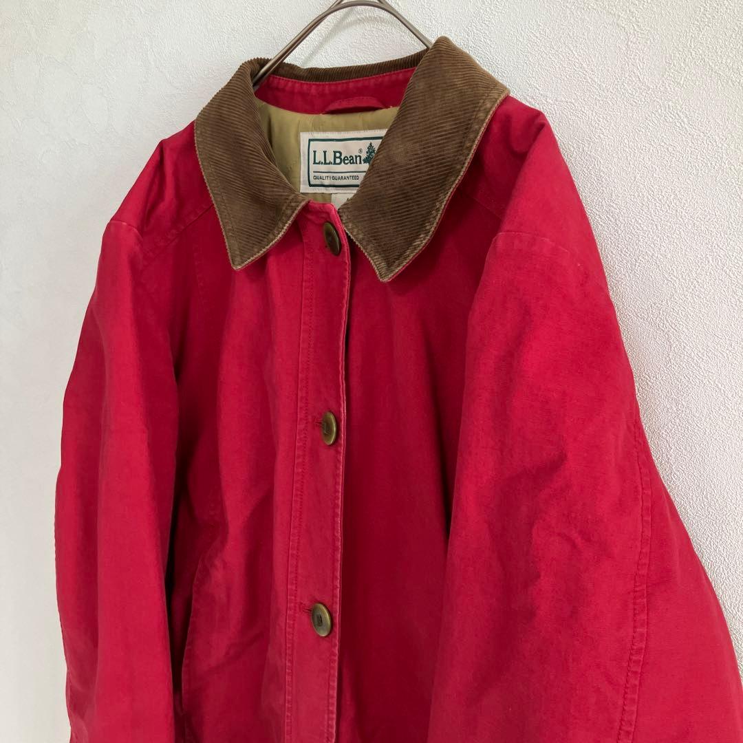 L.L.Bean エルエルビーン M ハンティングジャケット 赤 キルティング