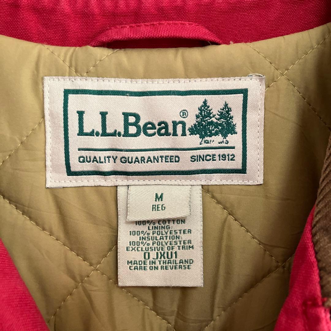 L.L.Bean エルエルビーン M ハンティングジャケット 赤 キルティング