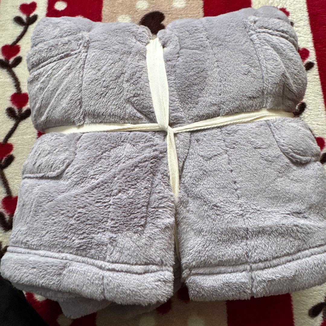 無印良品　今期物新品　婦人　静電気が起きにくい　着る毛布パジャマ