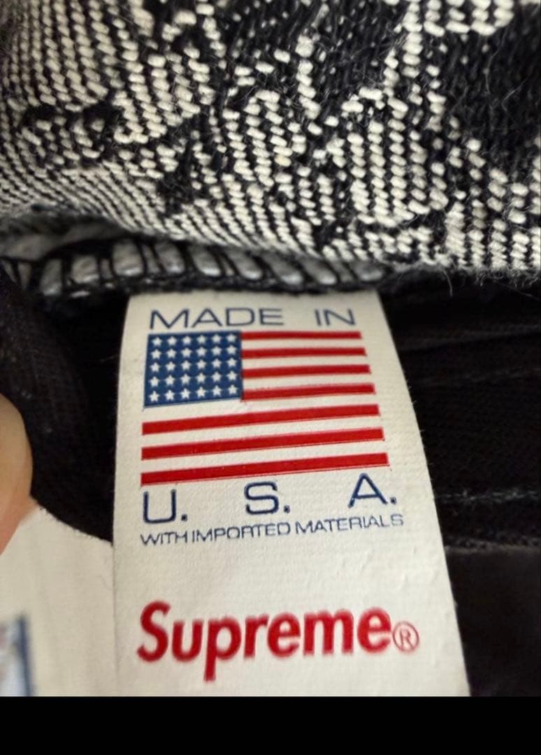 t*o様 Supreme Bandana Jacquard Denim Camp