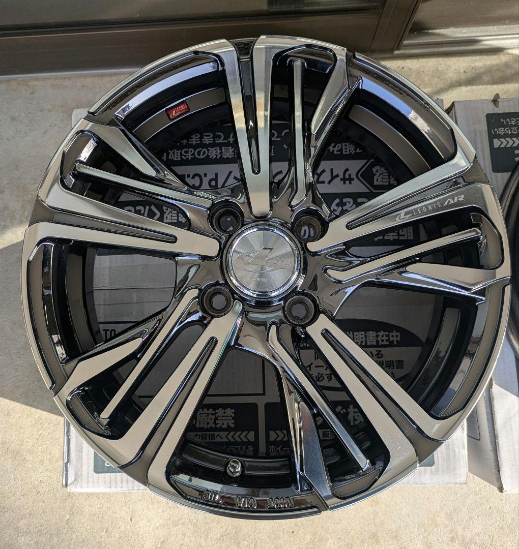 最終値下げウェッズ レオニスAR　1５インチ　4.5J 4H pcd100　2本