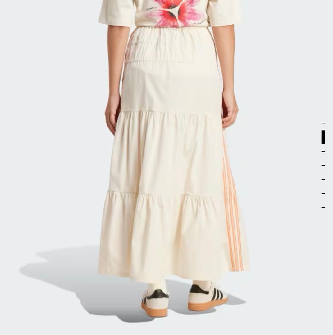 【4/15までの出品】adidas ロングスカート Sサイズ