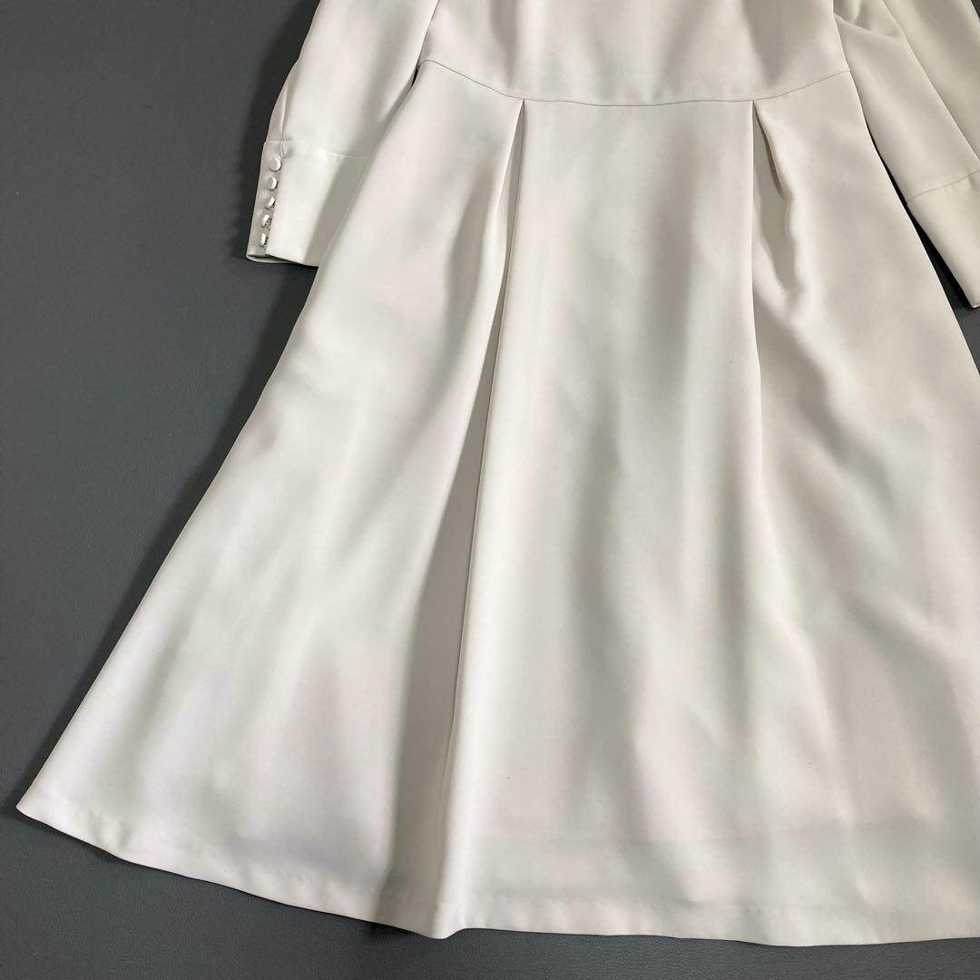 美品 23区 20SS VERYコラボ クラッシー タックワンピース 40