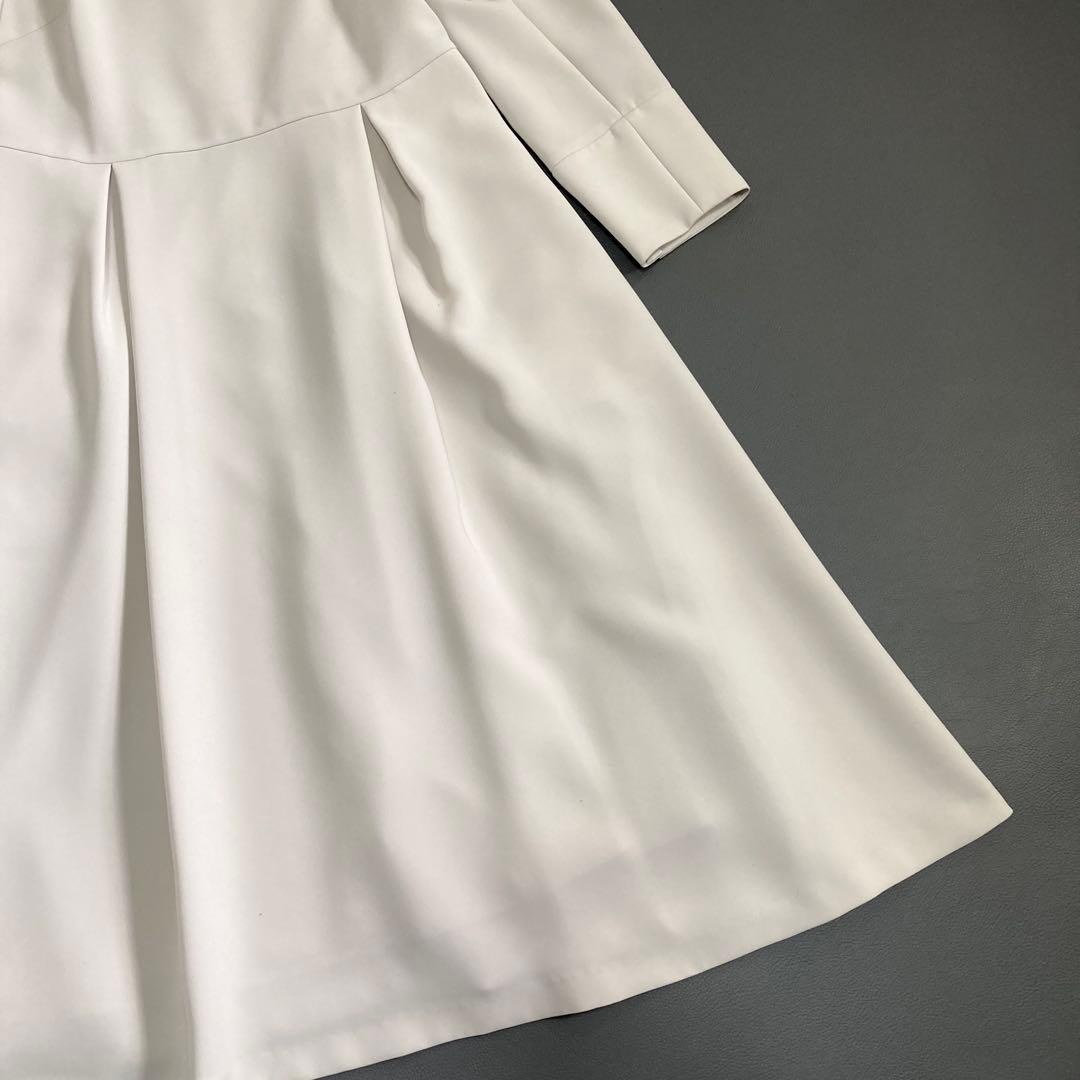 美品 23区 20SS VERYコラボ クラッシー タックワンピース 40