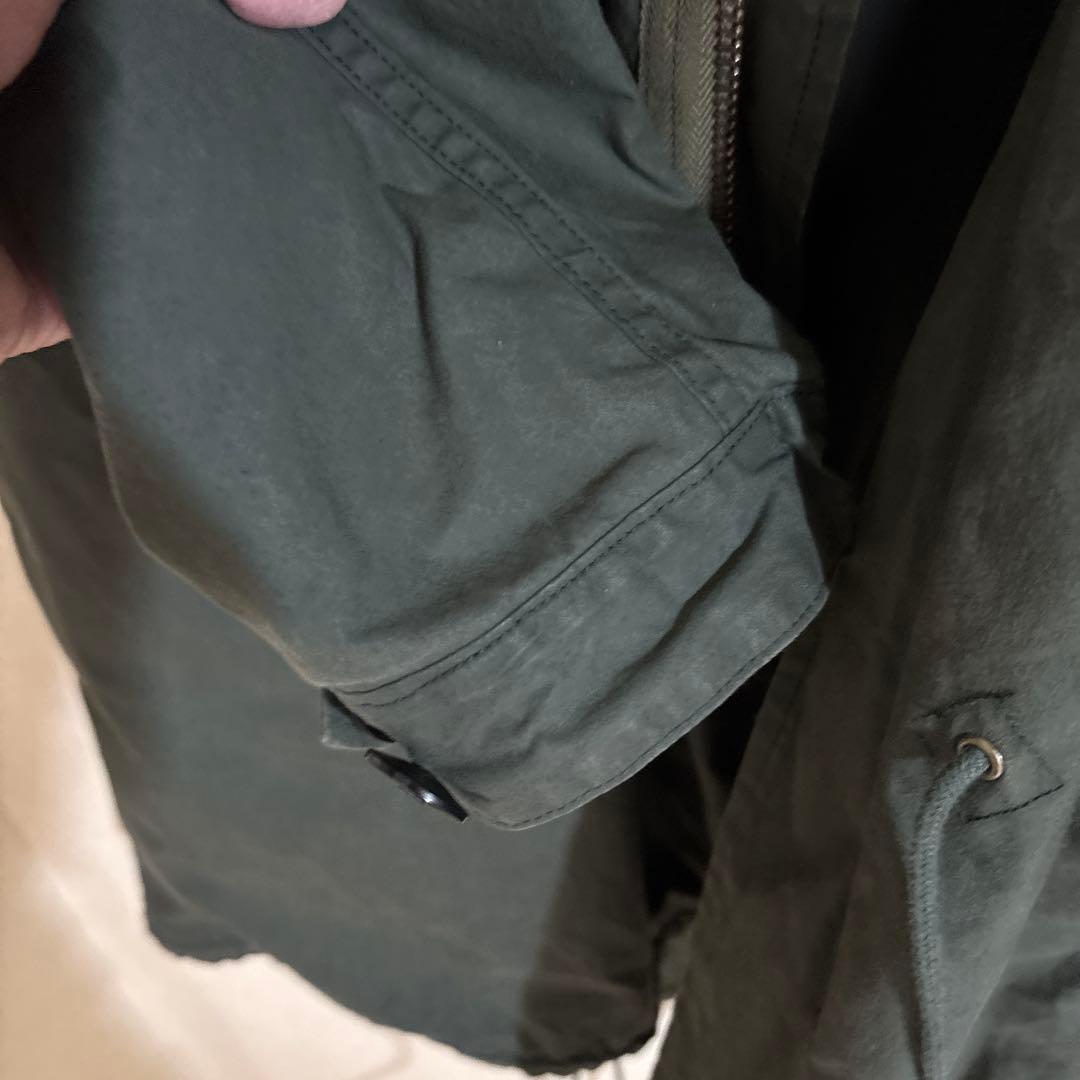 A.PRESSE ダークグリーン モッズコート　2