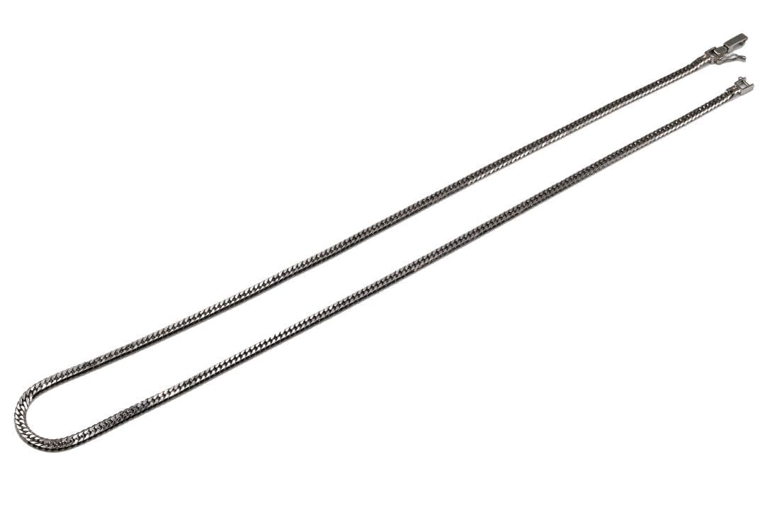 Pt850喜平ネックレス6面ダブル20g50cm造幣局検定マーク刻印入