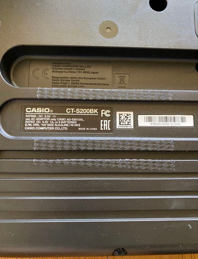 キーボード 本体casiotone CT-S200 2020年製