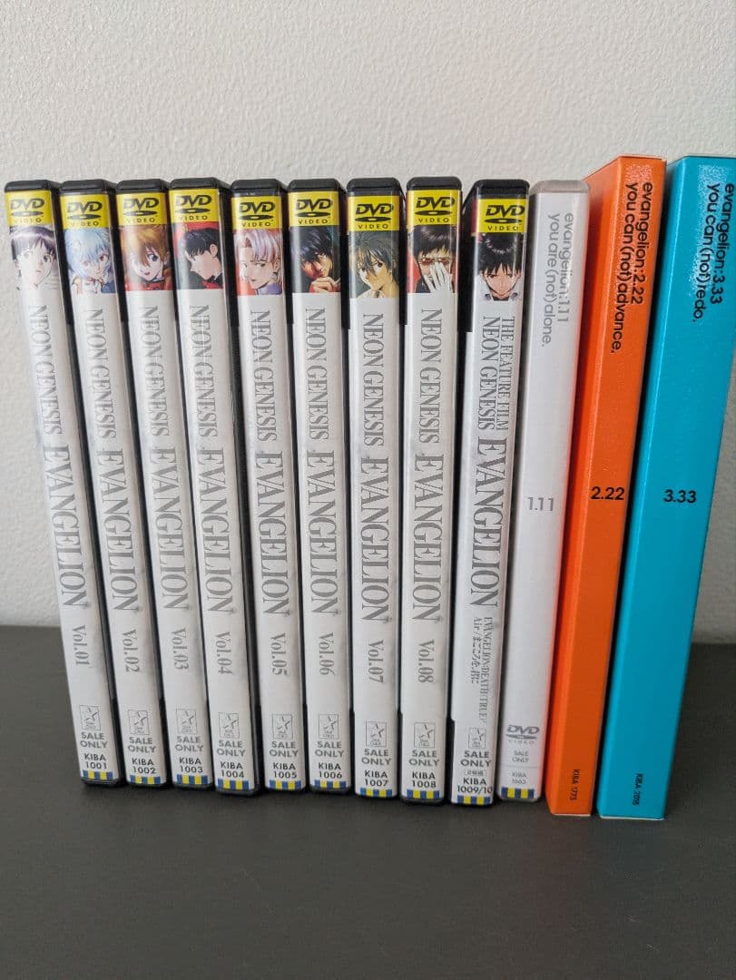 エヴァンゲリオン　DVD12枚セット