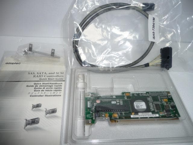 拡張カード ADAPTEC-Serial Attached SCSI ASC-44300