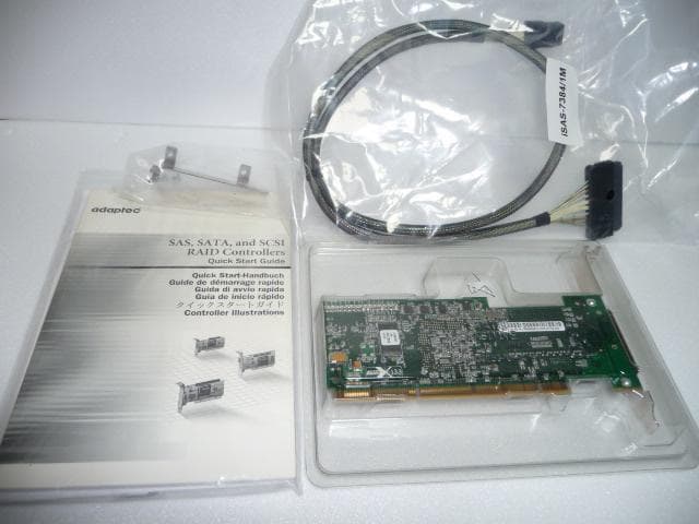 拡張カード ADAPTEC-Serial Attached SCSI ASC-44300