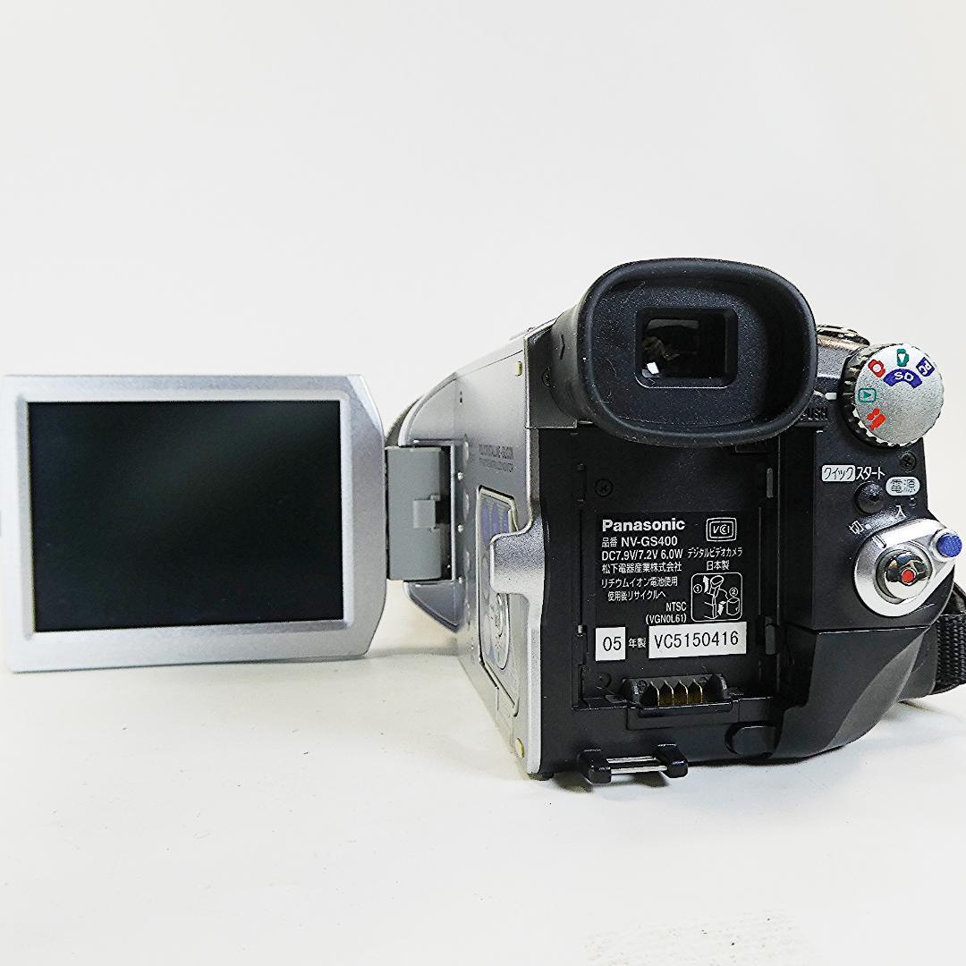 パナソニック NV-GS400 動作良好 MiniDVビデオDVDダビングに最