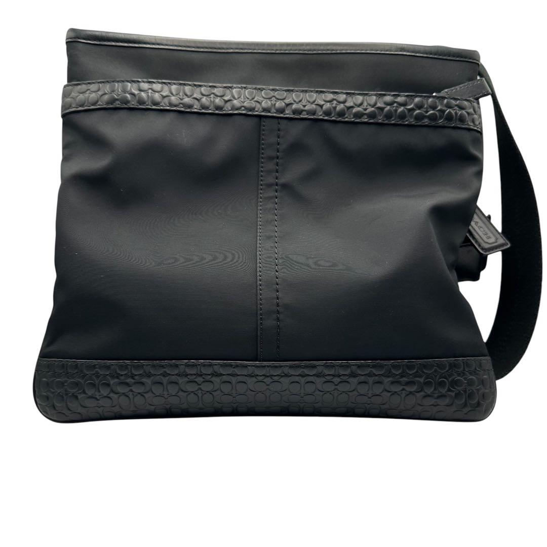 COACH　ショルダーバッグ　ミニシグネチャー　ナイロン　F70325
