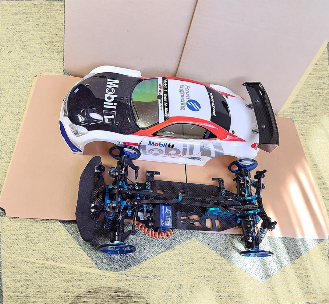 タミヤ417.？　中古品シャーシ 完成品