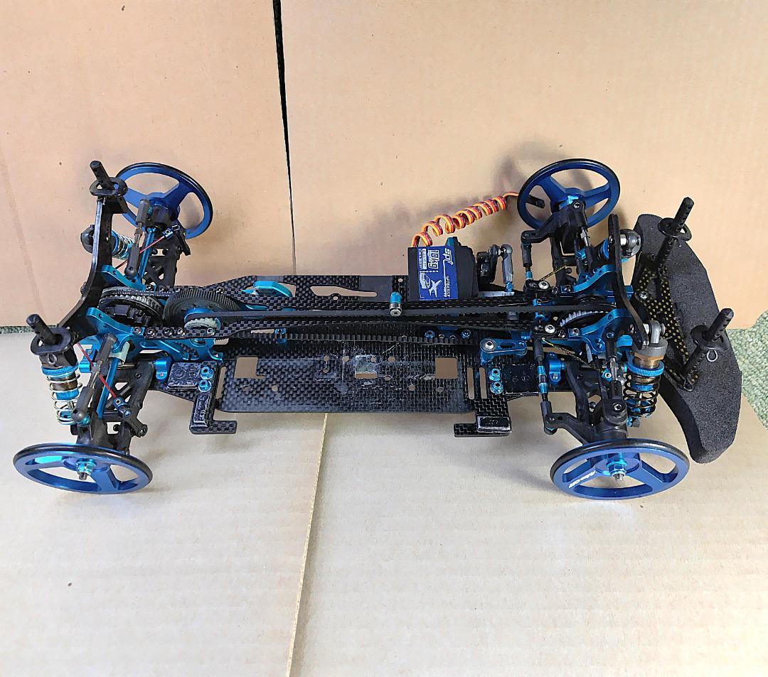 タミヤ417.？　中古品シャーシ 完成品