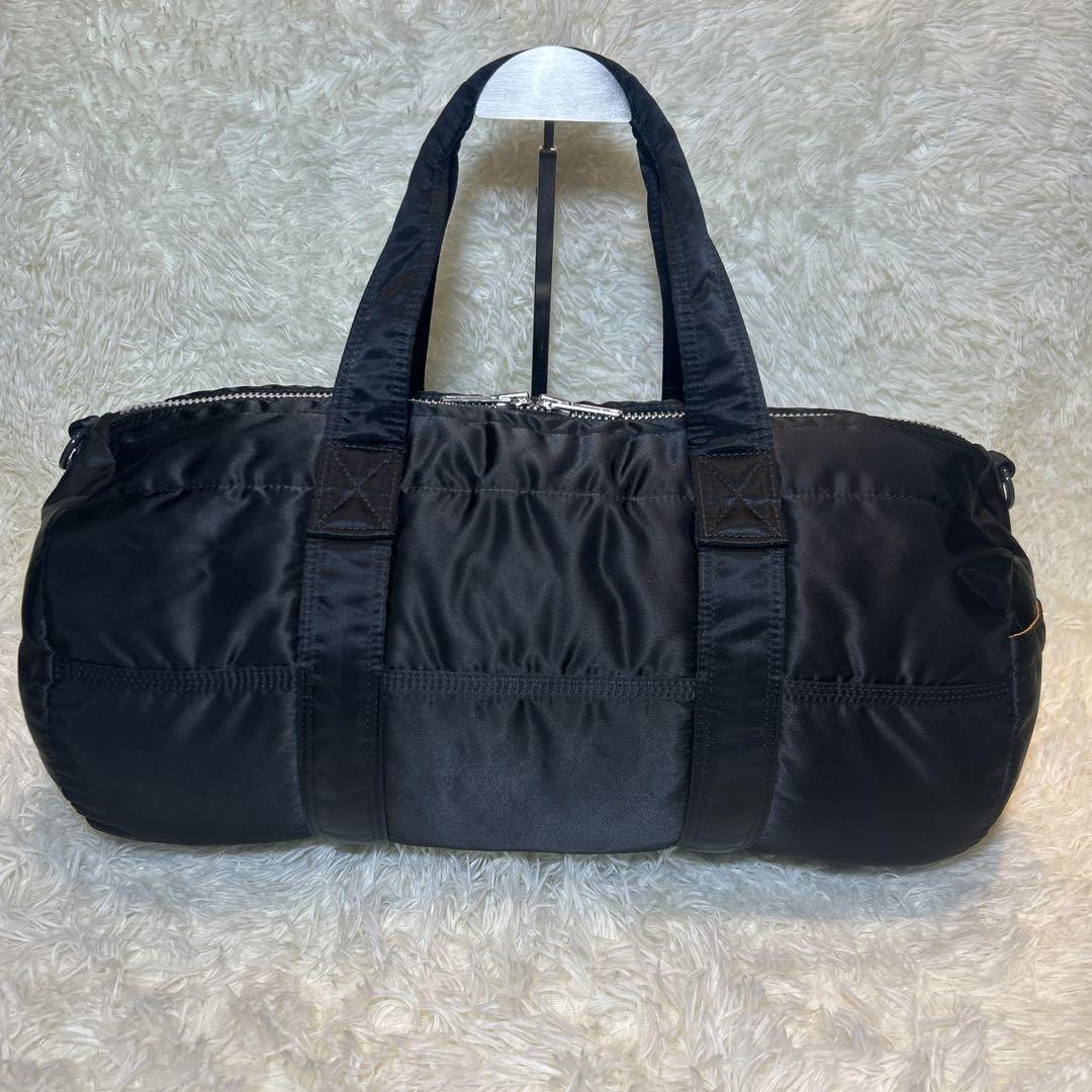極美品✨希少PORTER タンカー 2WAYボストンバッグ ブラック