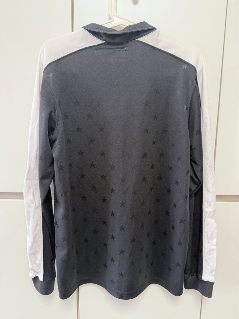 Supreme シュプリーム ハーフジップ ロンT スター柄 Mサイズ