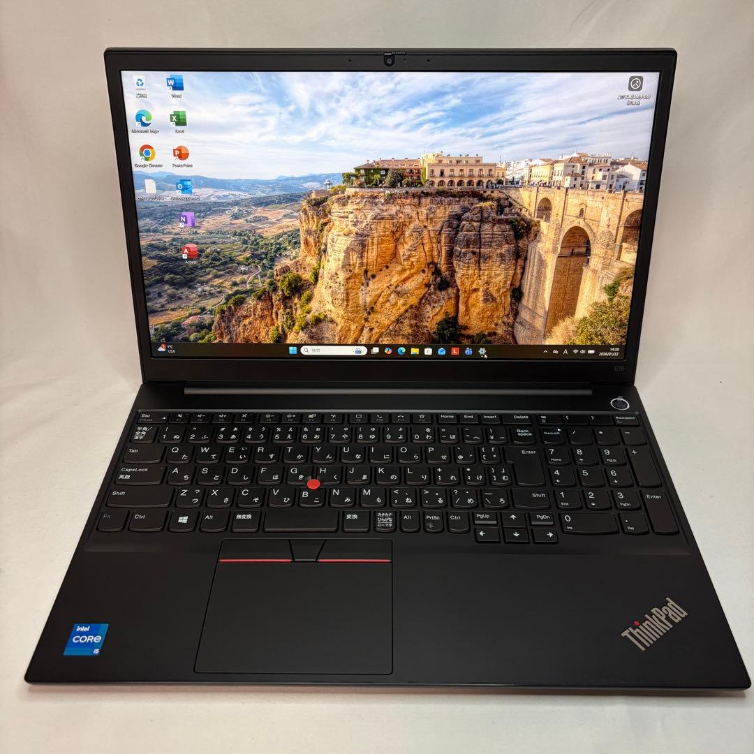 美品 ThinkPad E15 Gen2 第11世代 i5 15.6型 フルHD