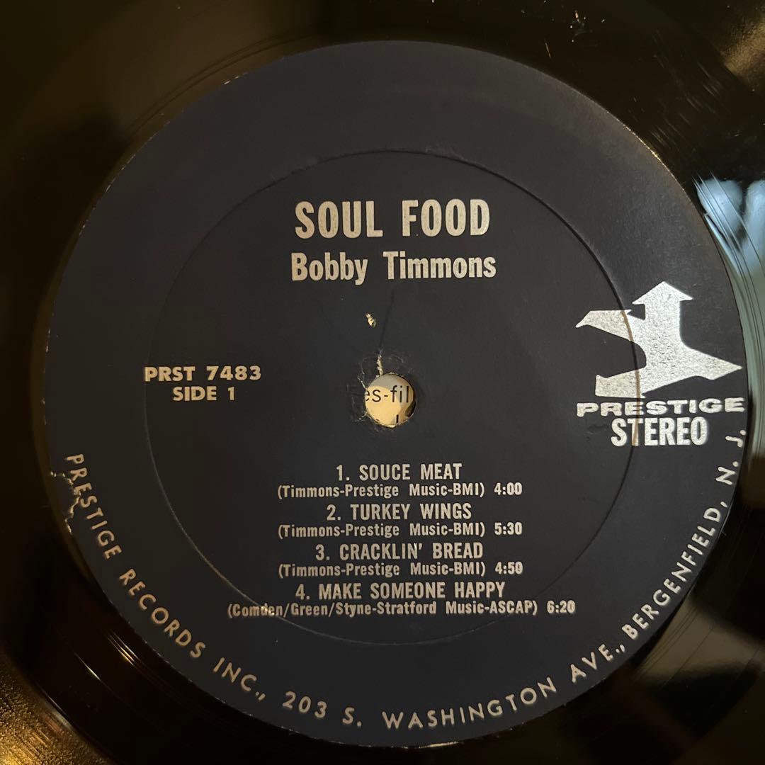Bobby Timmons Soul Food レア盤 PRE刻印あり Jazz