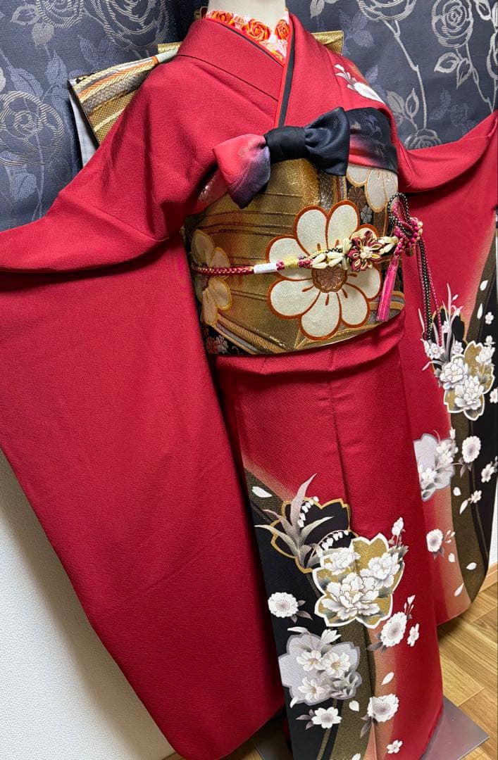 振袖フルセット★金駒刺繍