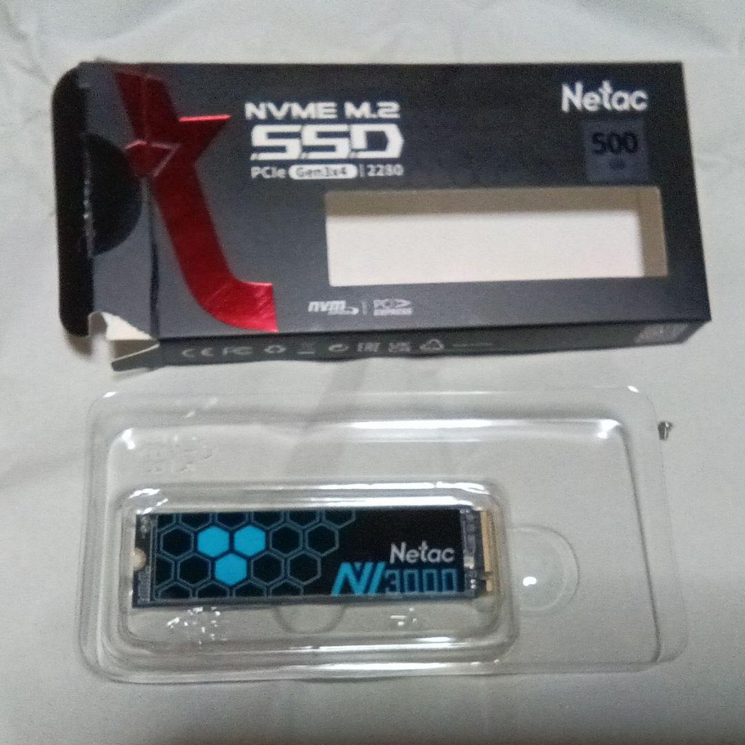 NVMe M.2 SSD 500GB (512GB) 正常100%